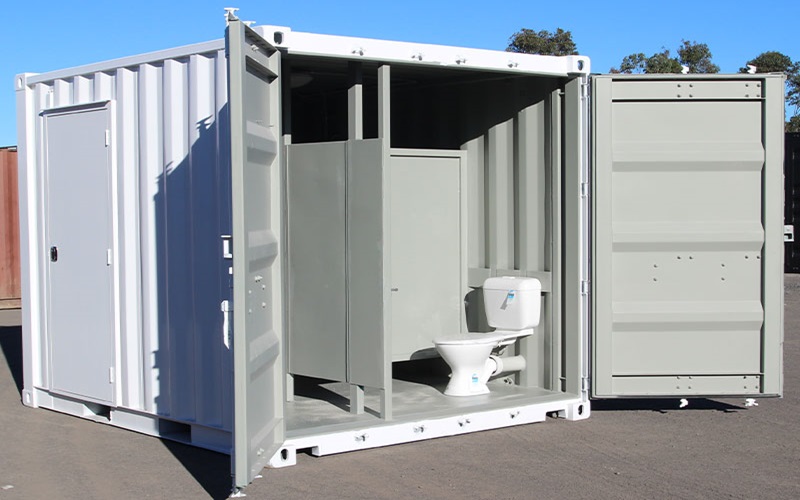 10FT Toilet & Bathrooms Containers Male & Female